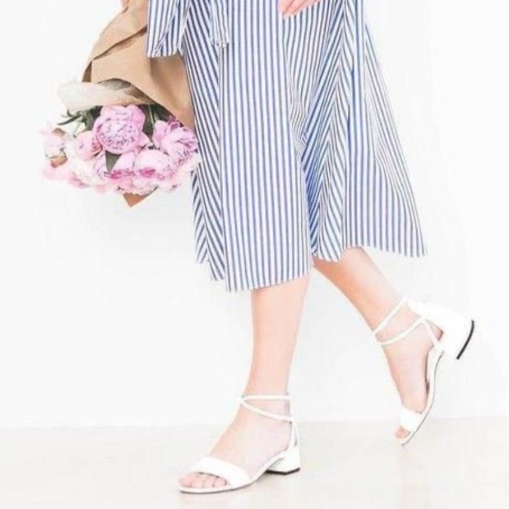 STUART WEITZMAN Peewee Patent City Sandals